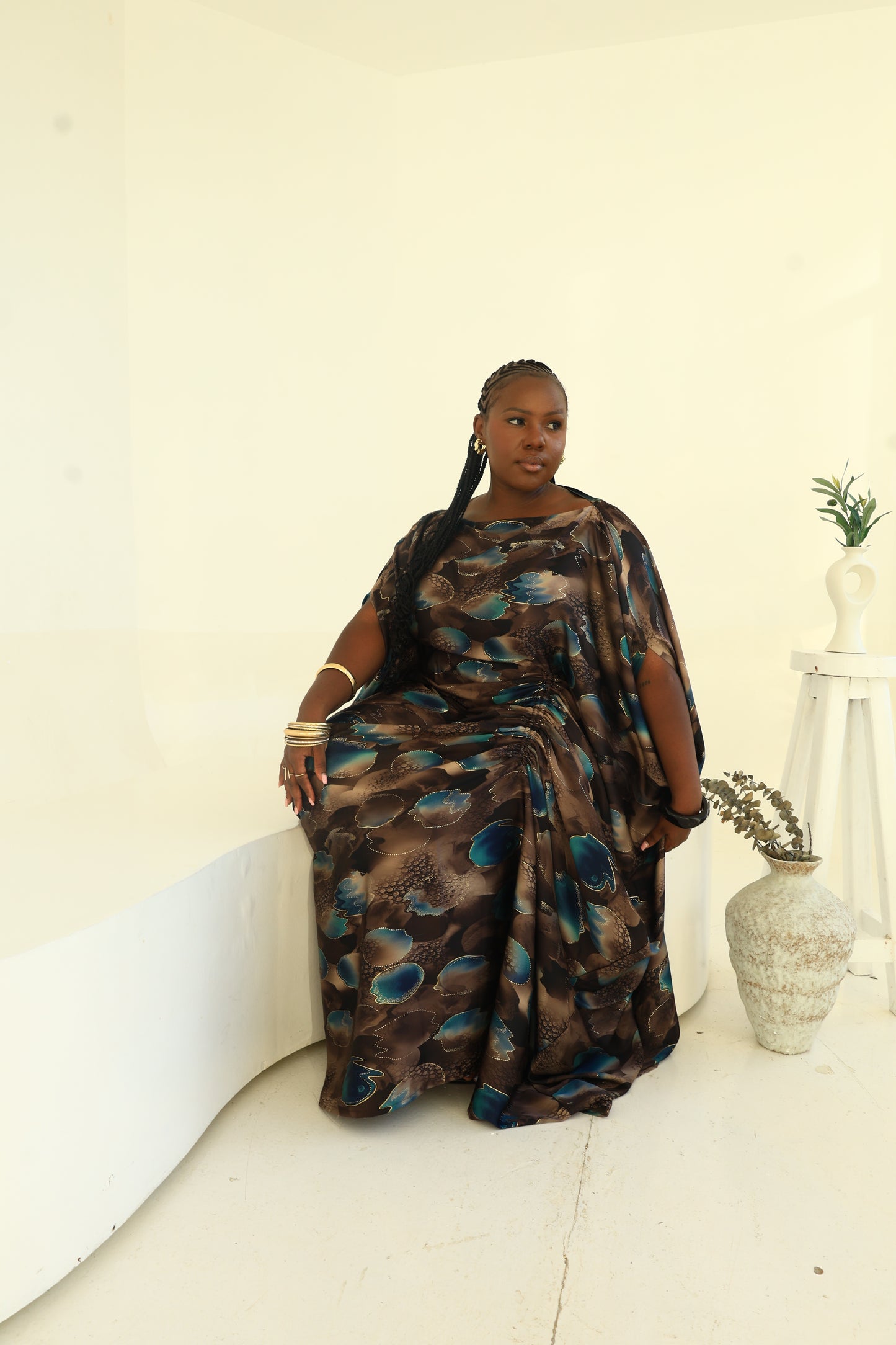 Obsidian Mirage Silk Derac - Zahra Design