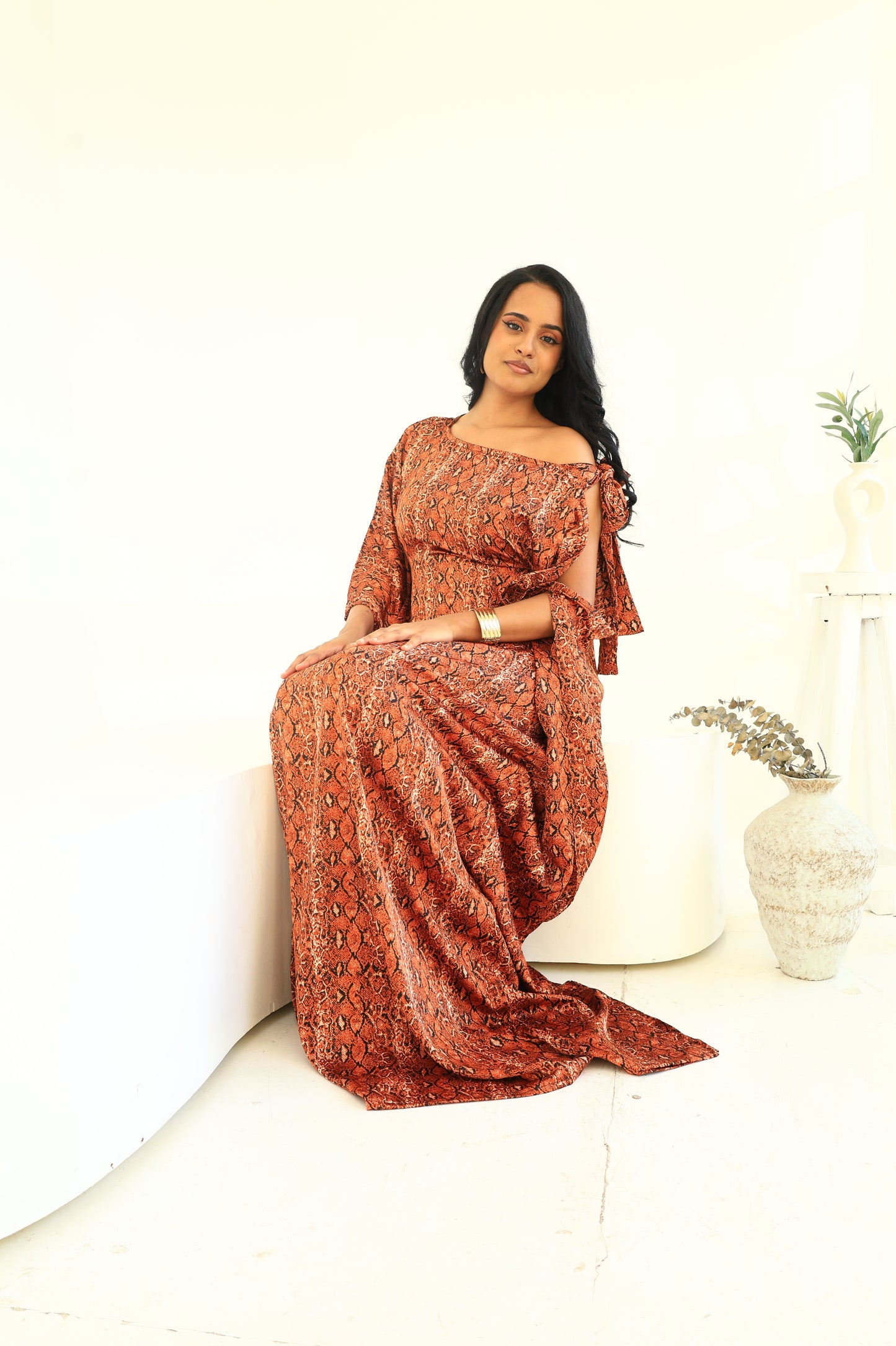 Ember Serpent Silk Derac - Bernice Design