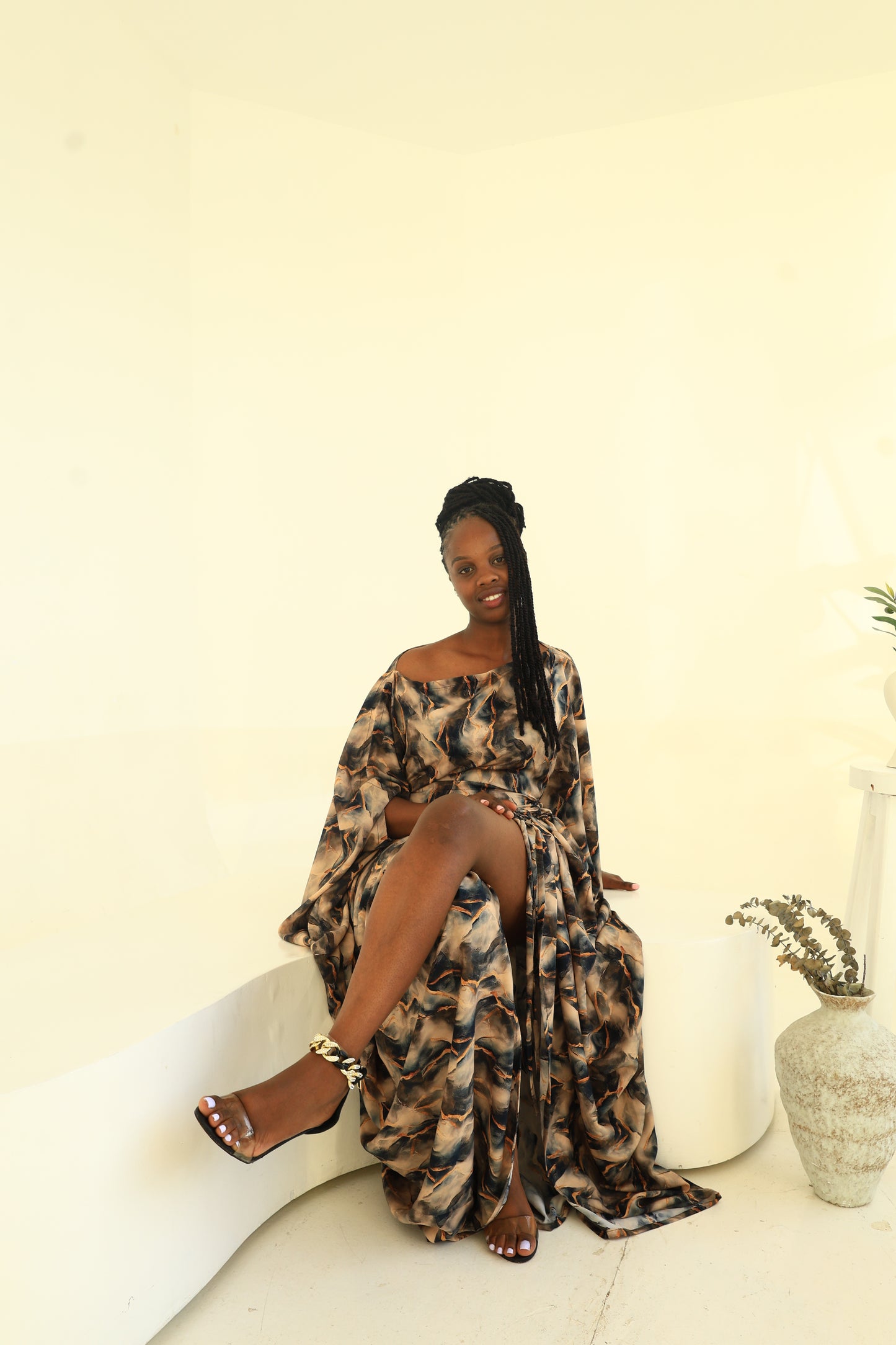 Geode Stripe Silk Derac - Kiara Design