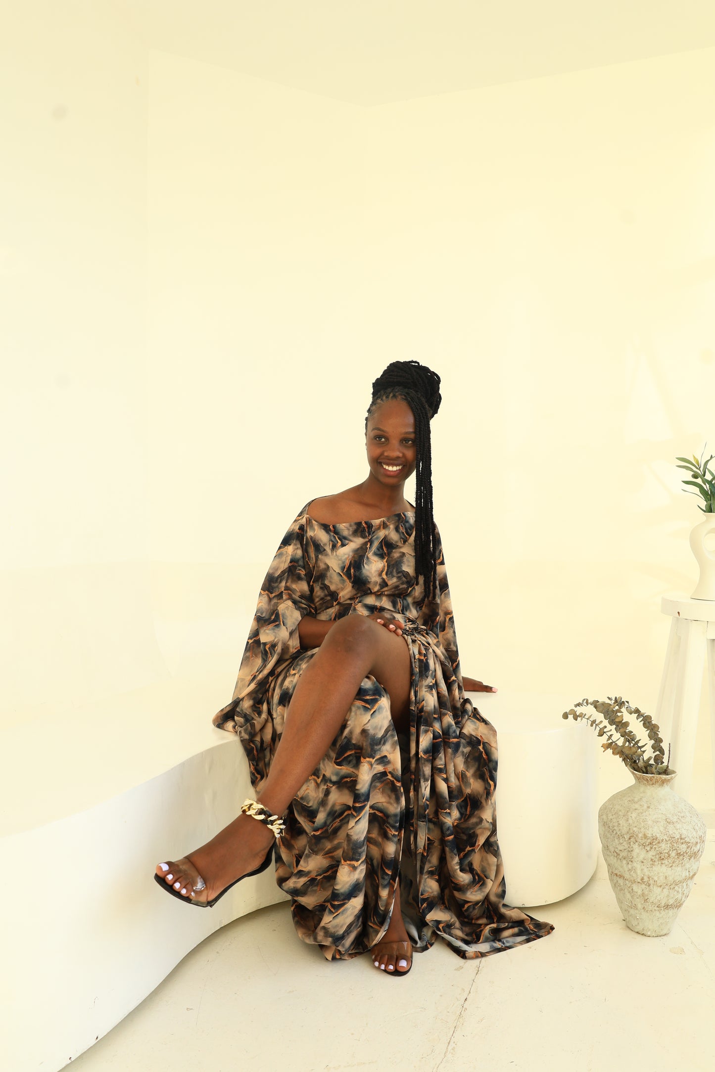 Geode Stripe Silk Derac - Kiara Design