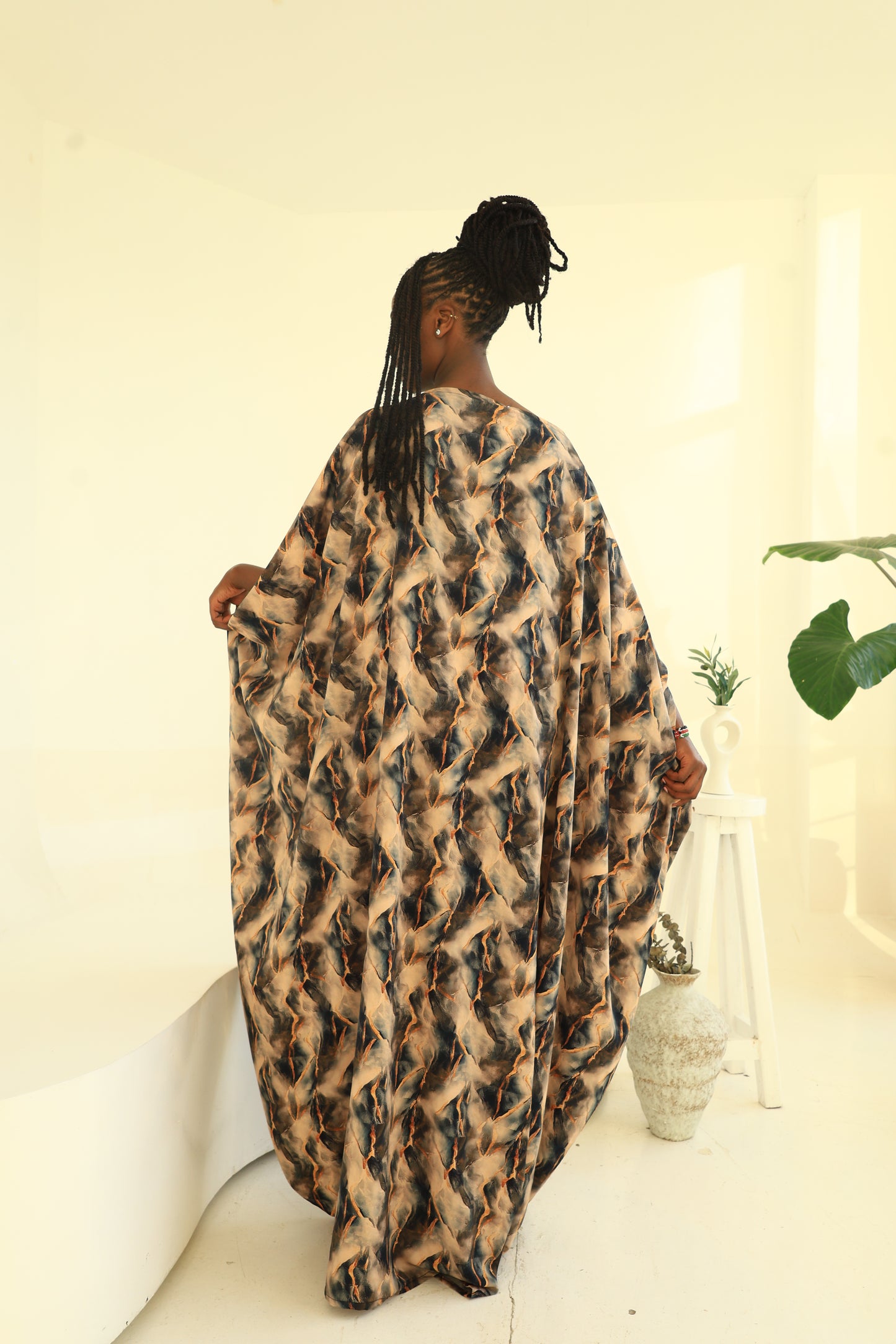 Geode Stripe Silk Derac - Kiara Design