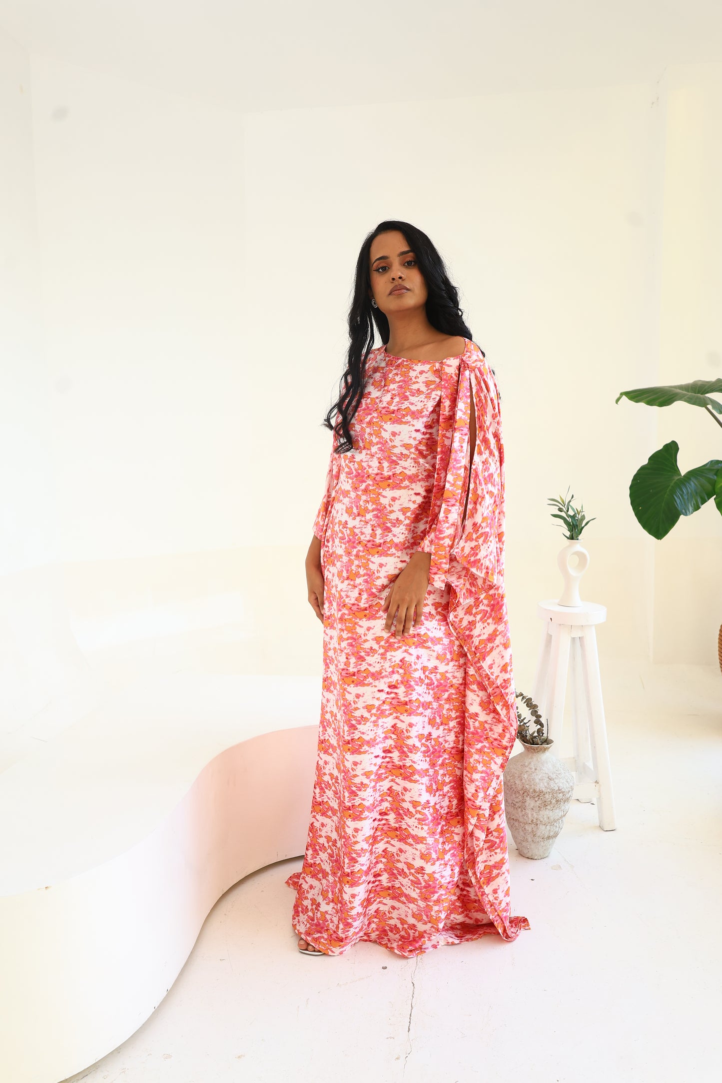 Pink Tide Silk Derac - Bernice Design