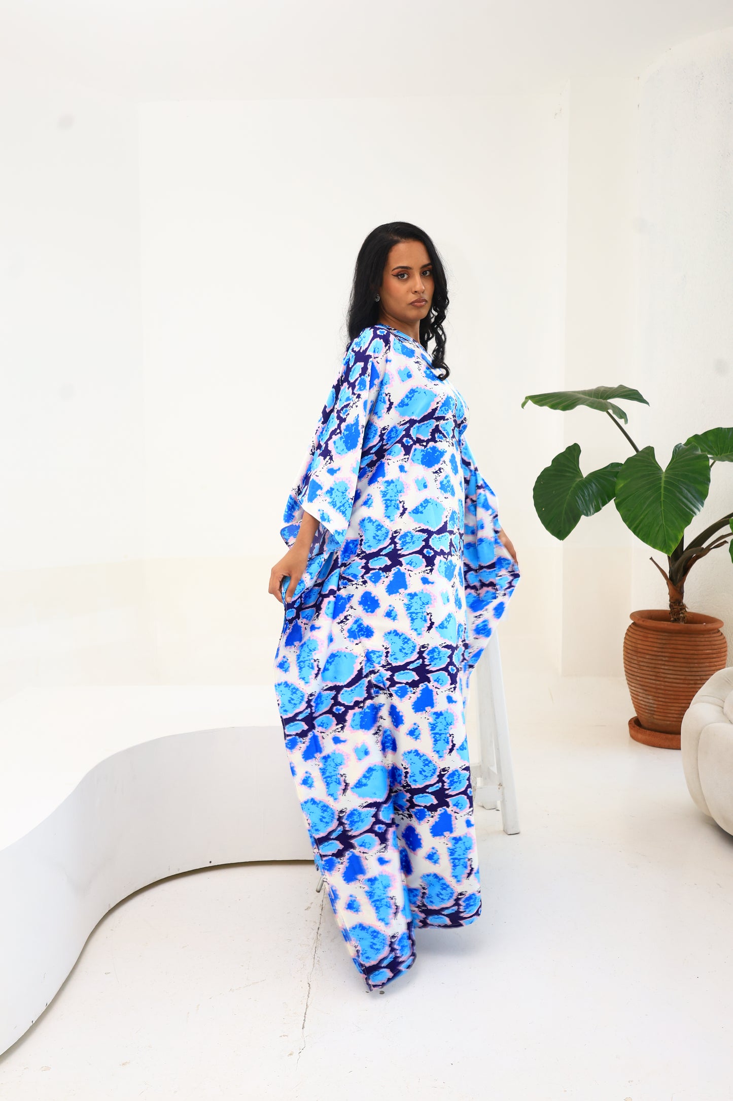 Celestial Wave Silk Derac - Bernice Design