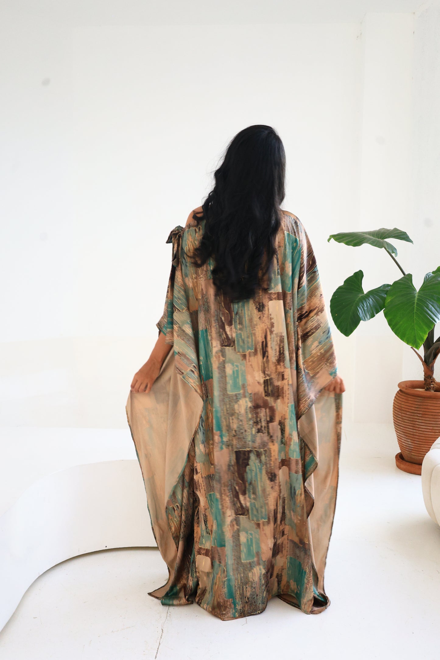 Cedar Drift Silk Derac - Bernice Design