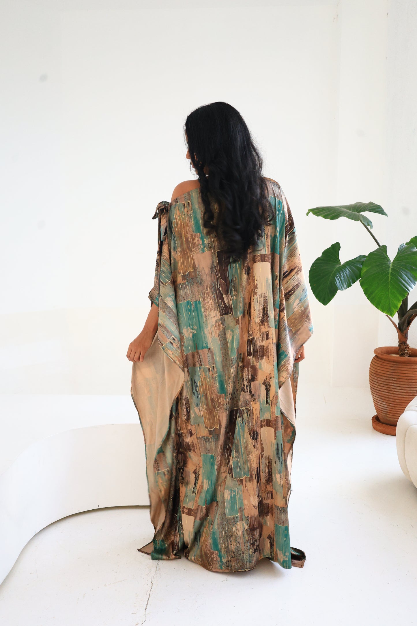 Cedar Drift Silk Derac - Bernice Design