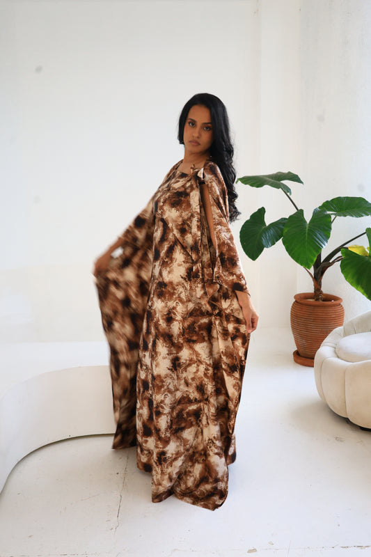 Sahara Flame Silk Derac- Bernice Design