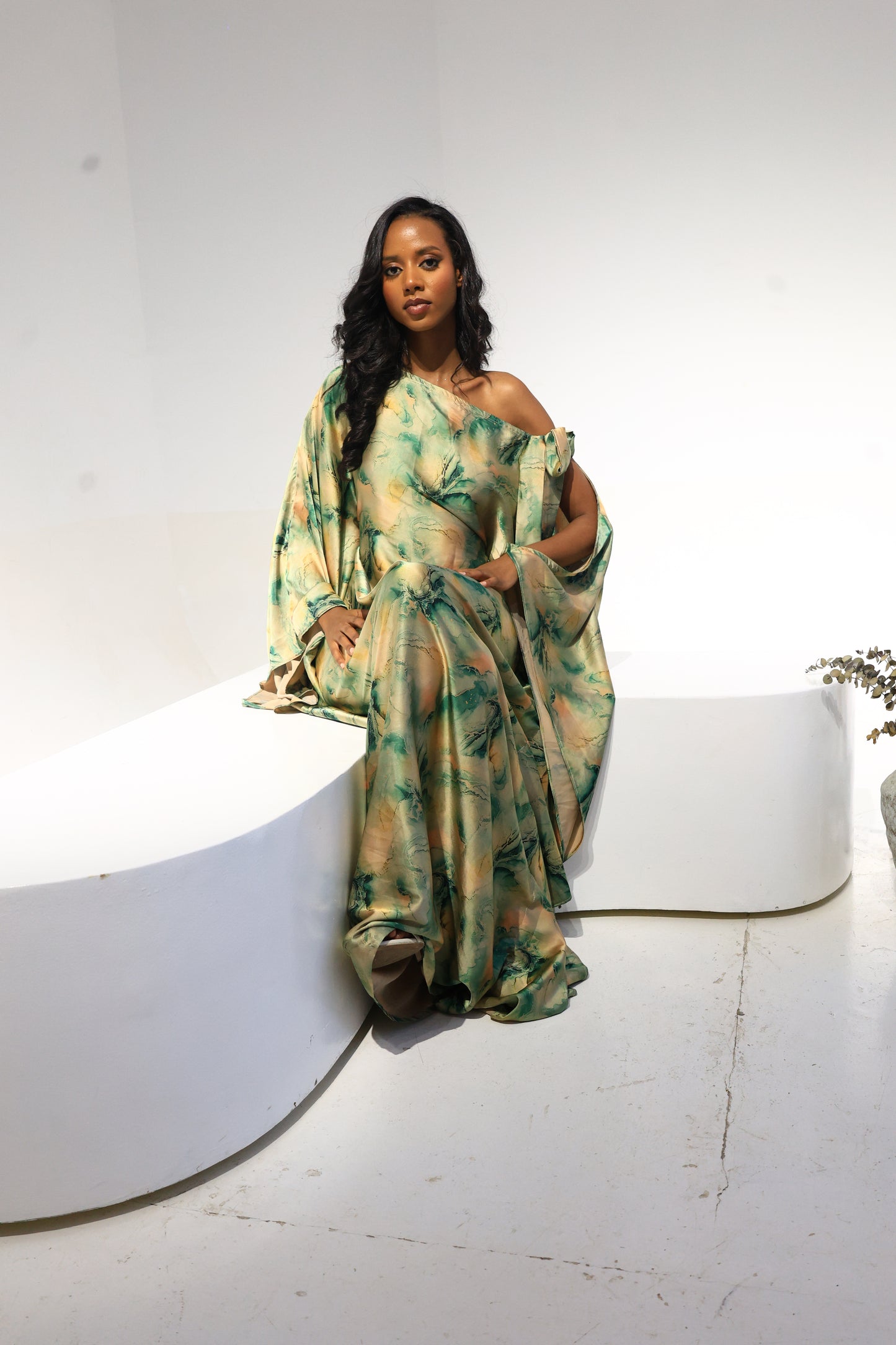 Meadow Mirage Silk Derac- Bernice Design