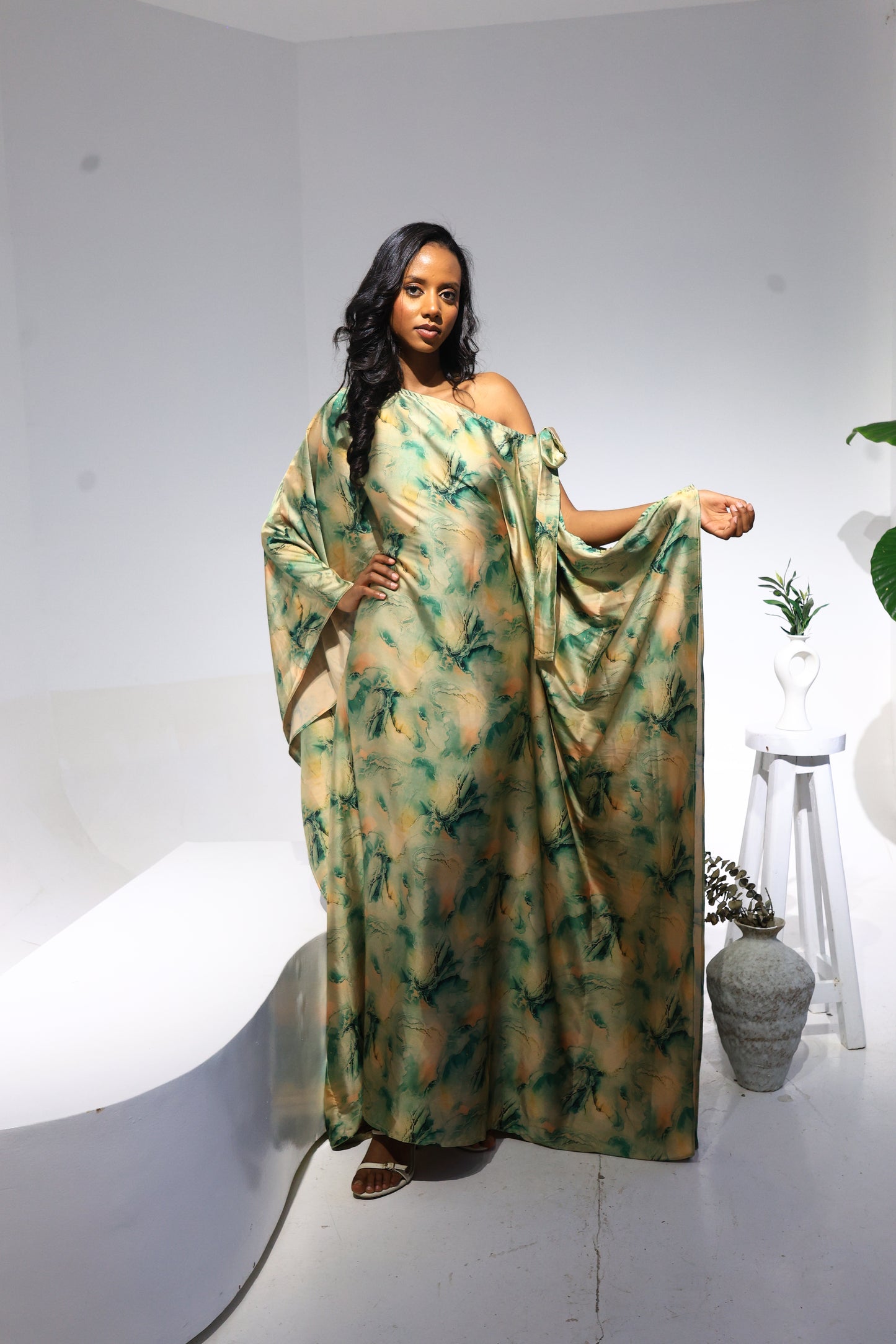 Meadow Mirage Silk Derac- Bernice Design