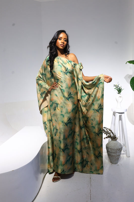 Meadow Mirage Silk Derac- Bernice Design