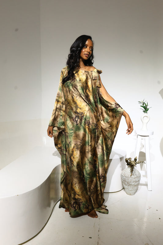 Woodland Marble Silk Derac- Bernice Design