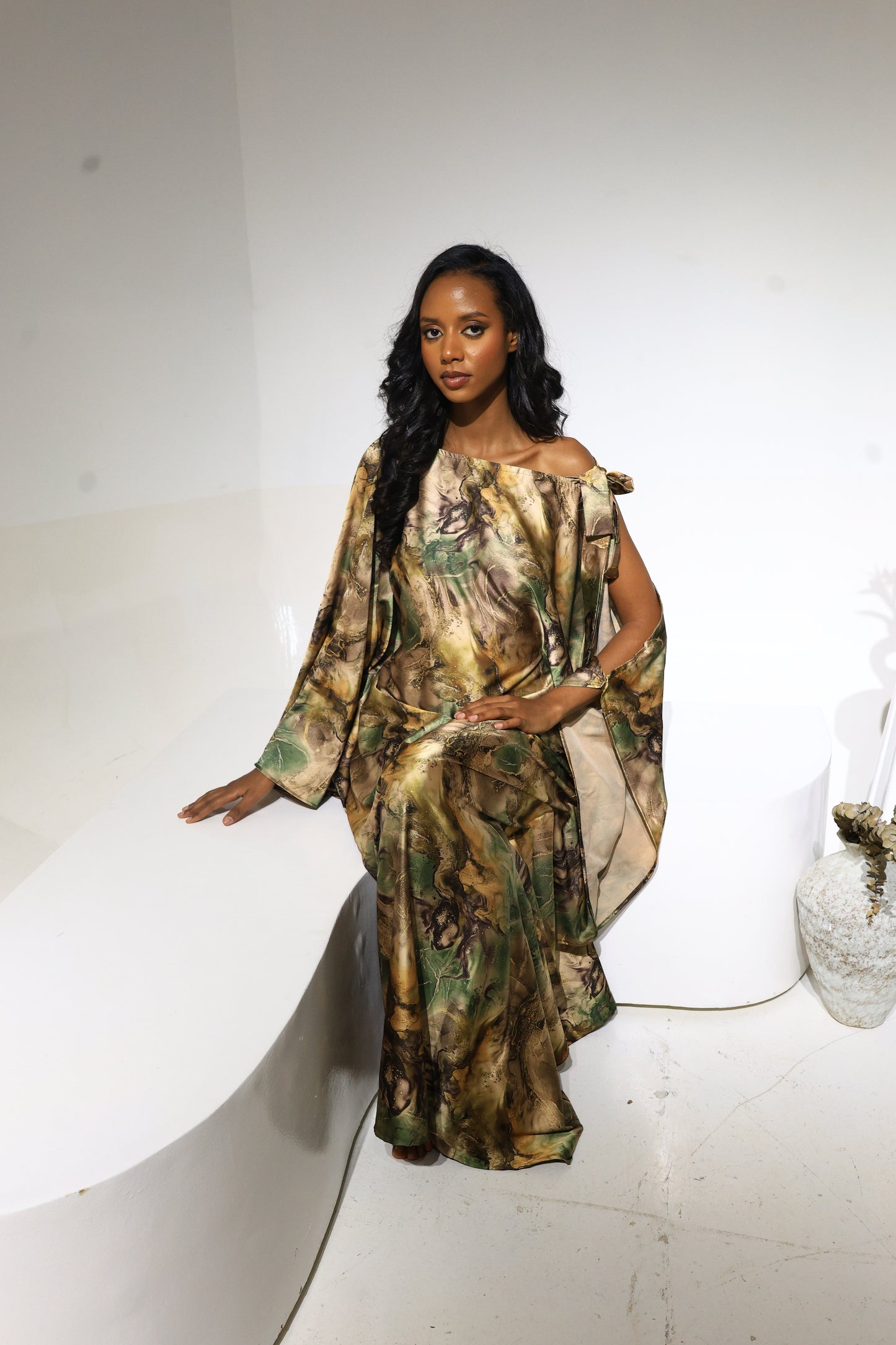 Woodland Marble Silk Derac- Bernice Design