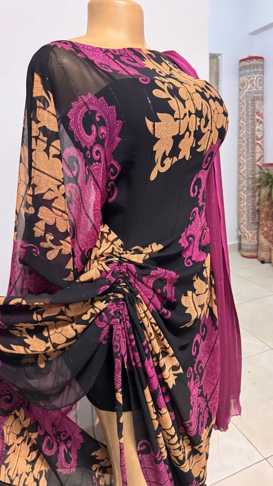 Midnight Empress Kaftan - Maxi Dress