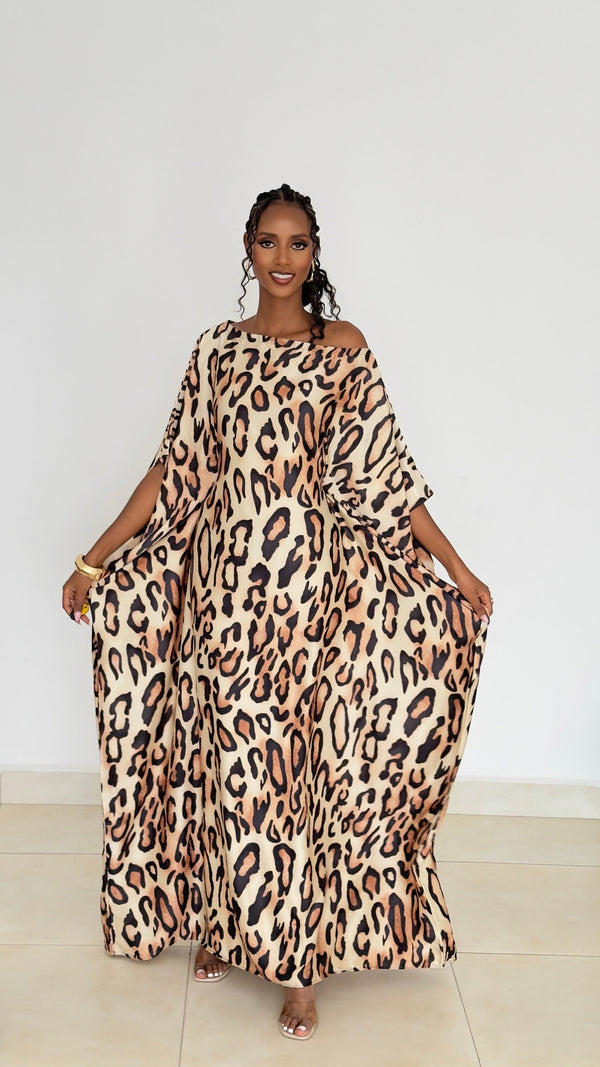 Main character Derac - Luxe Leopard ( Silk Satin)
