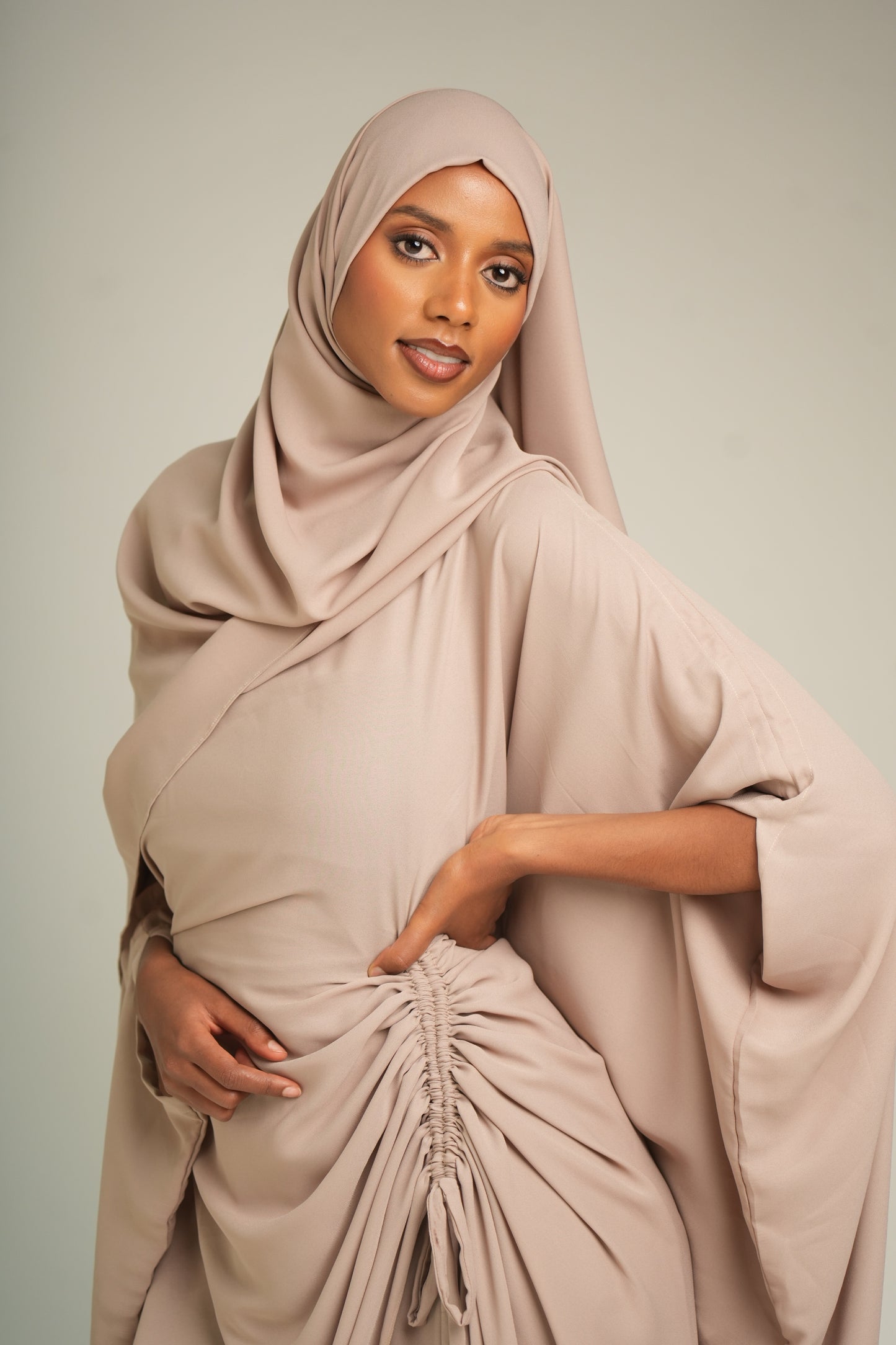 Amani Set- Soft Beige (Chiffon)