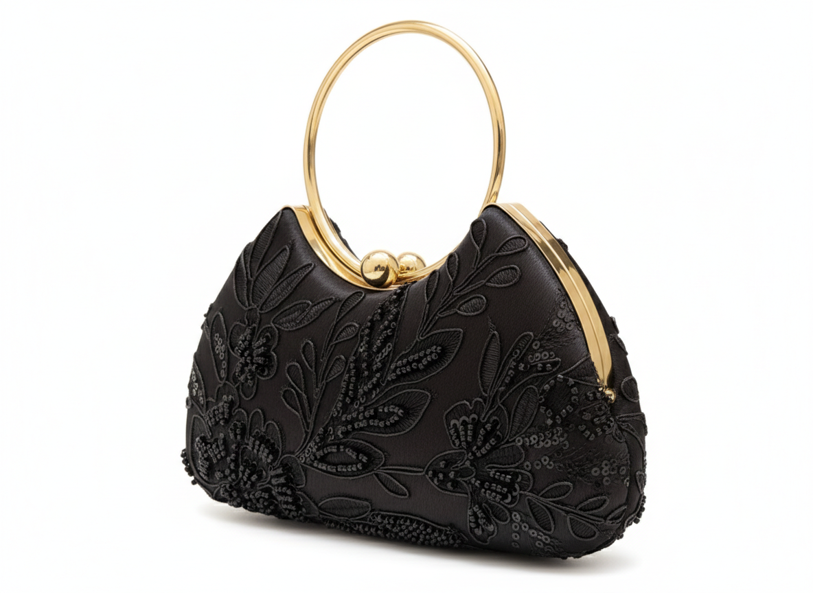 Beaded hand bag