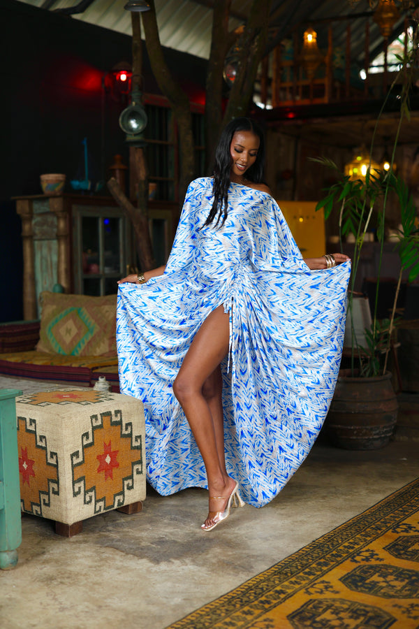 Kiara Derac -Arctic wave (silk satin)