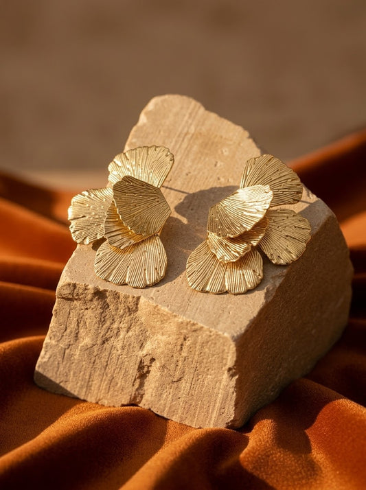 Ginkgo-Blüten-Ohrringe