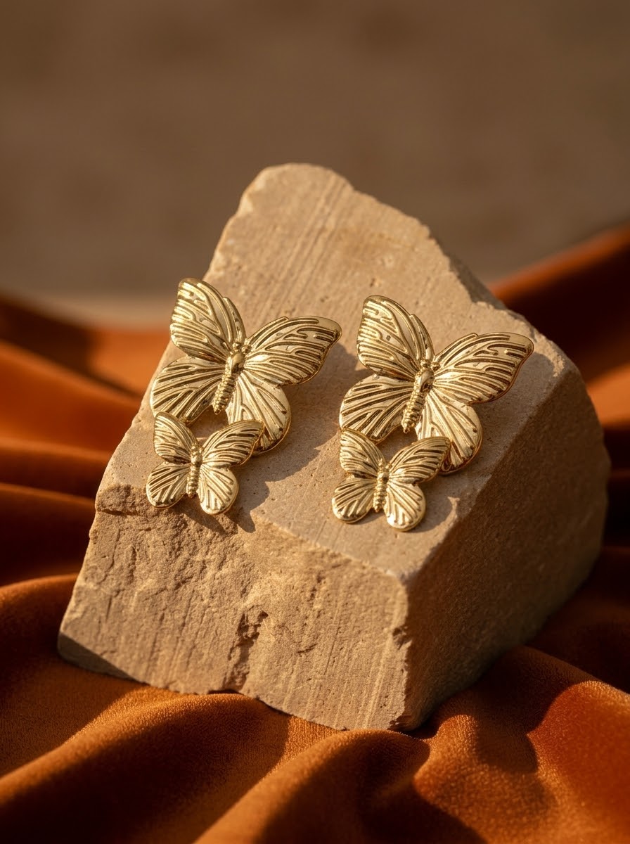Flutter Butterfly Earrings