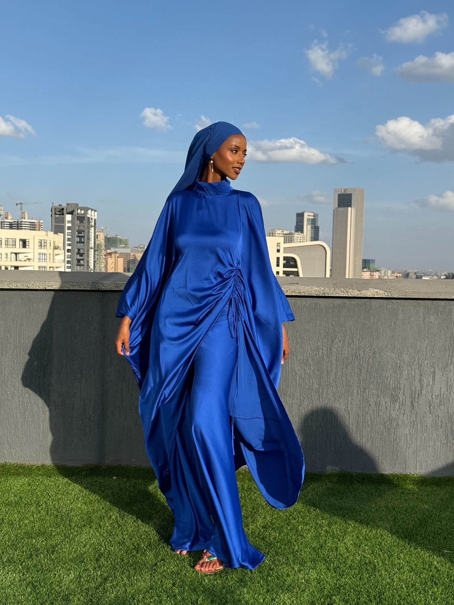 The Royal Blue Amani -Luxe set