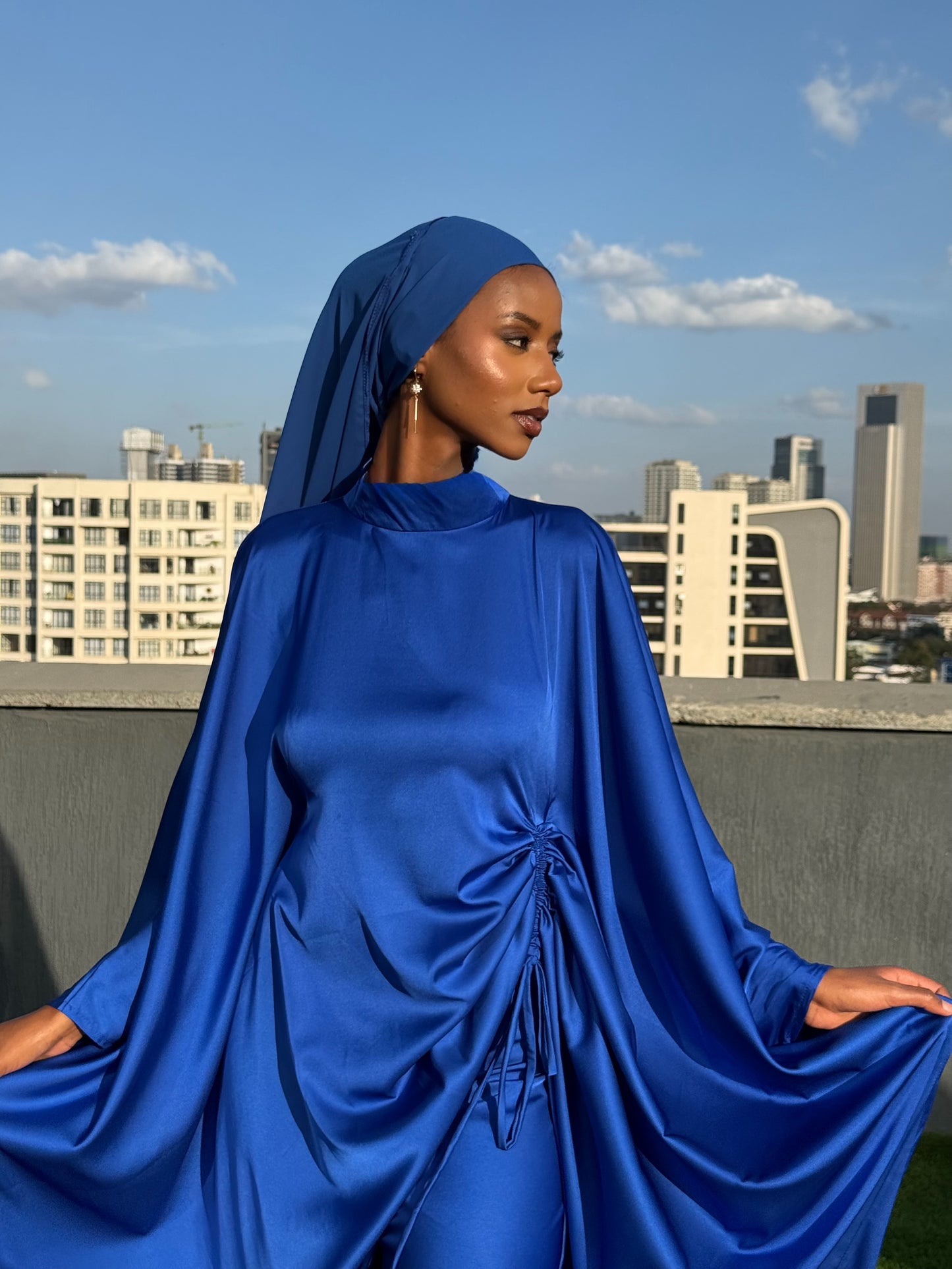 The Royal Blue Amani -Luxe set