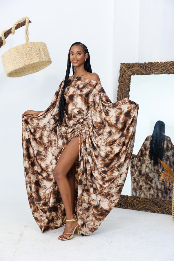Kiara Derac - Sahara Flame (Silk satin)