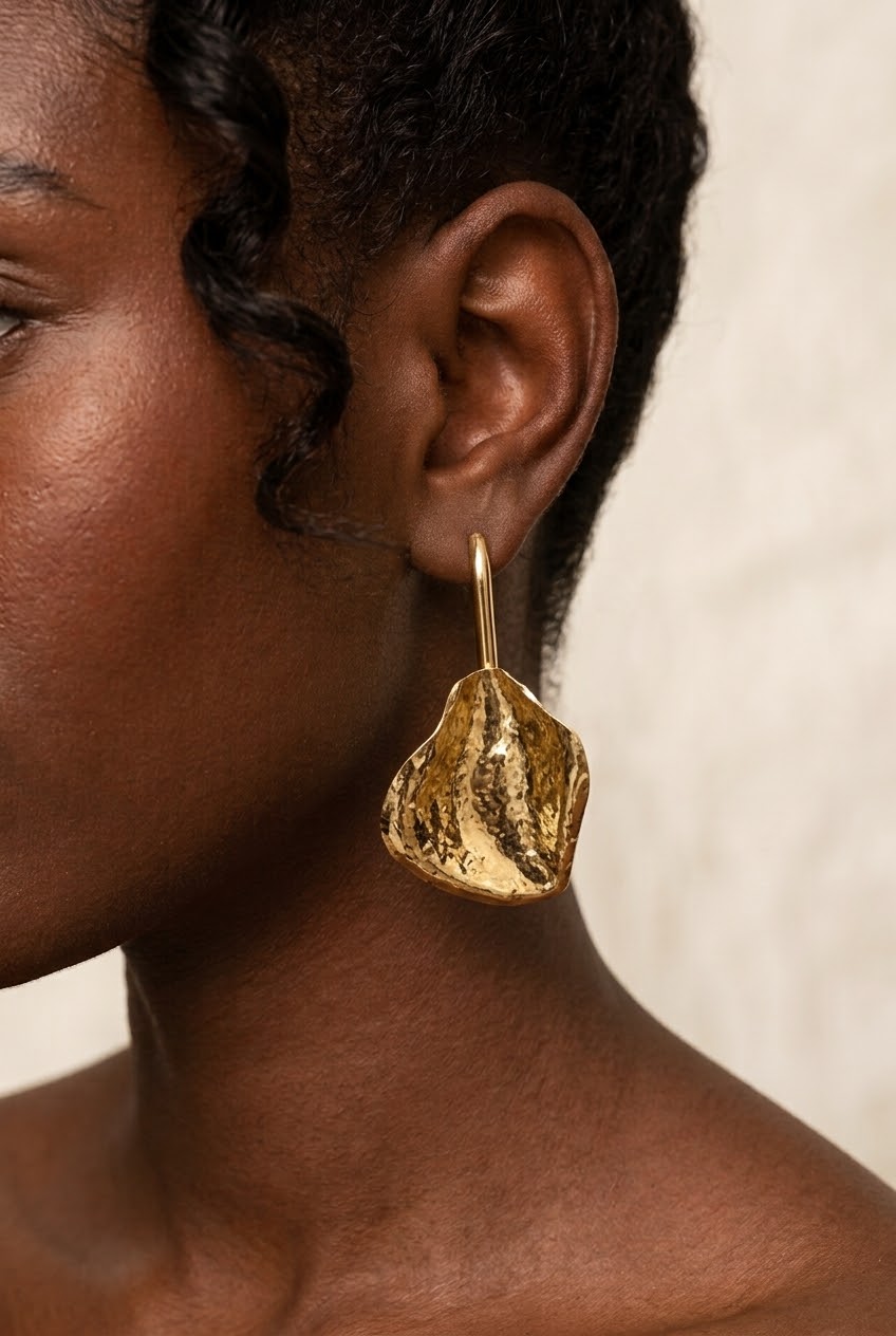 Molten Petal Earrings