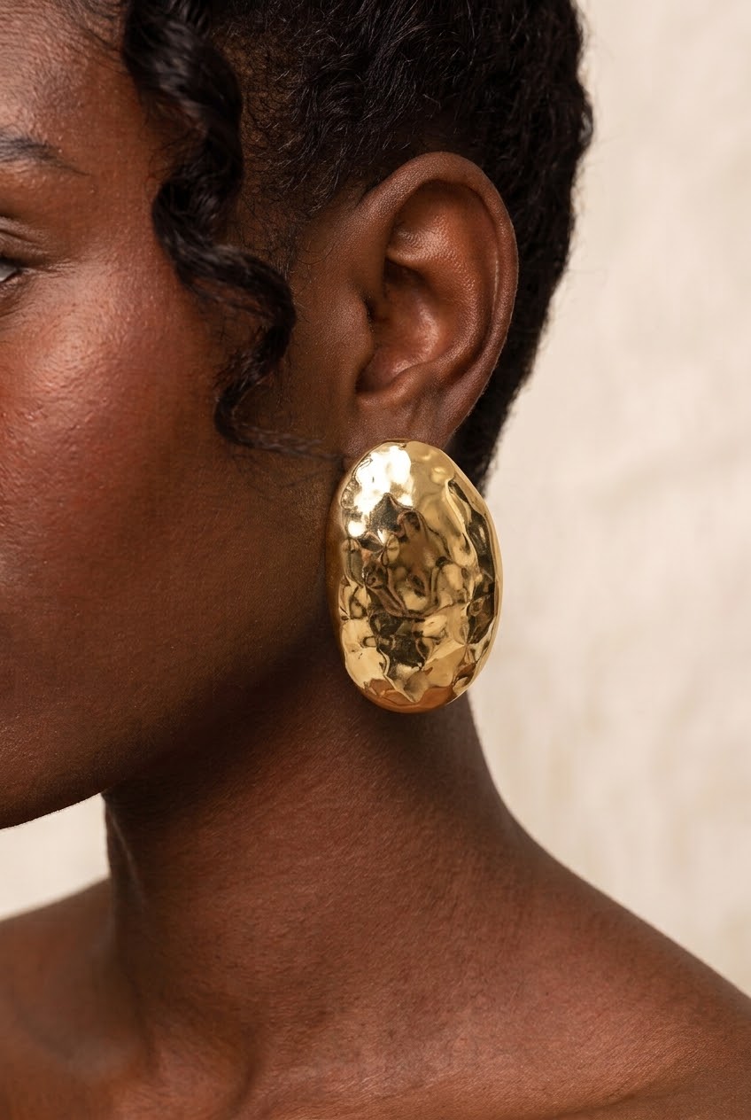 Pebble Dome Earrings